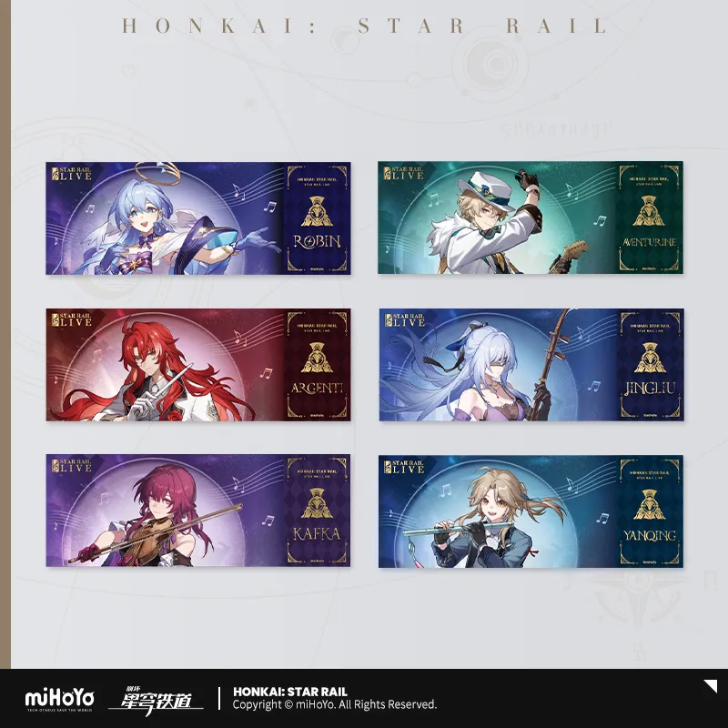 T048 "Honkai: Star Rail" Star Rail LIVE series laser tickets