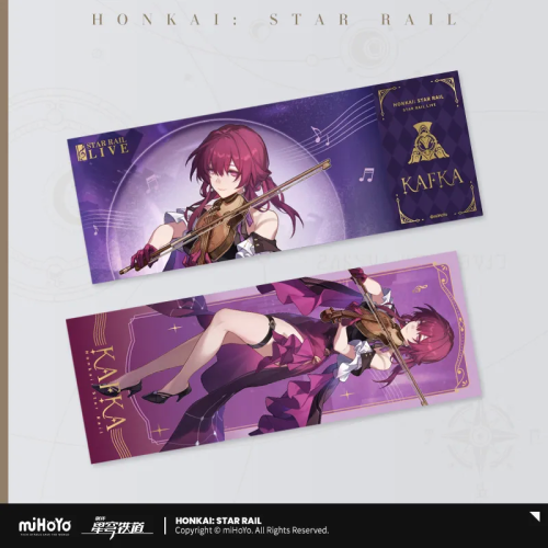 T048 "Honkai: Star Rail" Star Rail LIVE series laser tickets