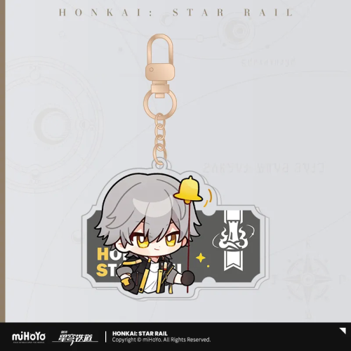 T050 "Honkai: Star Rail" Pam exhibition hall series acrylic pendant
