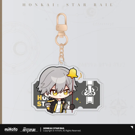 T050 "Honkai: Star Rail" Pam exhibition hall series acrylic pendant