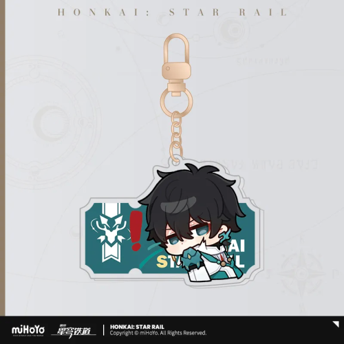 T050 "Honkai: Star Rail" Pam exhibition hall series acrylic pendant