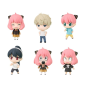 OW018 Spy House Playing Folger Family Q Version Doll Box Egg Multi-character Box Play Gachapon