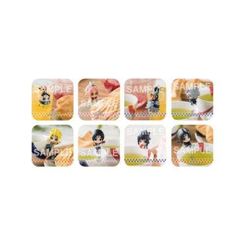 OW021 Naruto Konoha's Leisure Time Water Cup Pendant Small Figure Multi-character Box Gachapon