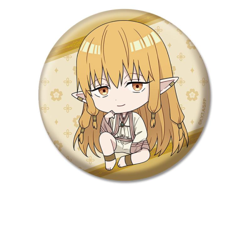 OW023 Frieren-themed Sitting Pose Badge