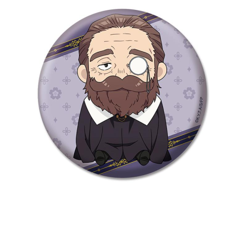 OW023 Frieren-themed Sitting Pose Badge