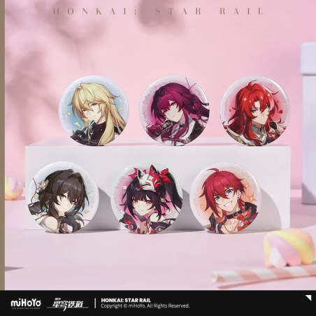 T053 "Honkai: Star Rail" Universe Candy House series of tin badges