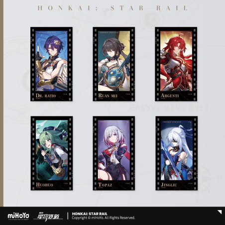 T056 "Honkai: Star Rail" Stellar Invitation Series Analog Film-style Cards
