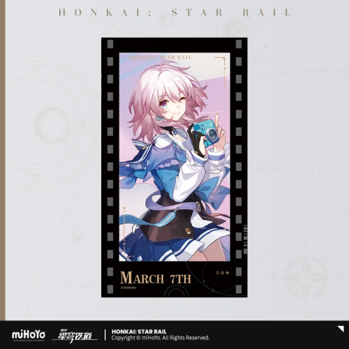 T056 "Honkai: Star Rail" Stellar Invitation Series Analog Film-style Cards