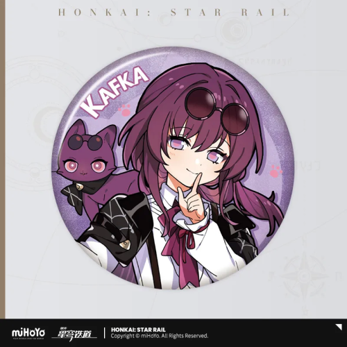 T057 "Honkai: Star Rail" Tiny Cat Series Tin Badges