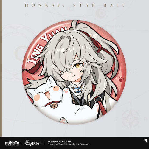 T057 "Honkai: Star Rail" Tiny Cat Series Tin Badges