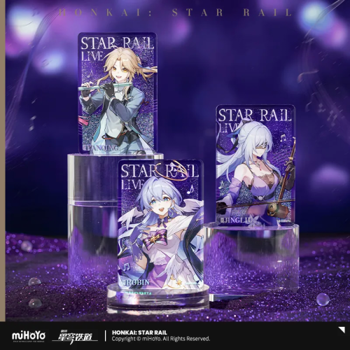 T058"Honkai: Star Rail" Star Rail LIVE Series Acrylic Sand Timer Ornament