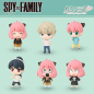 OW018 Spy House Playing Folger Family Q Version Doll Box Egg Multi-character Box Play Gachapon
