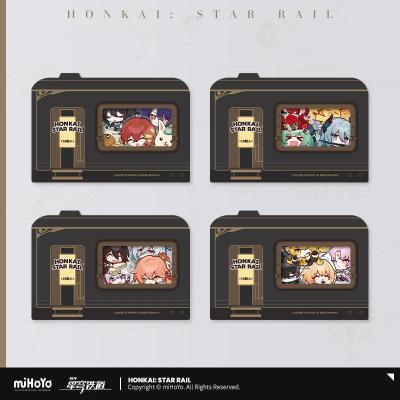 T060 "Honkai: Star Rail"Pam Exhibition Hall series Q version stickers
