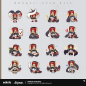 T060 "Honkai: Star Rail"Pam Exhibition Hall series Q version stickers