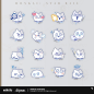 T060 "Honkai: Star Rail"Pam Exhibition Hall series Q version stickers