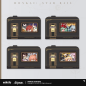 T060 "Honkai: Star Rail"Pam Exhibition Hall series Q version stickers