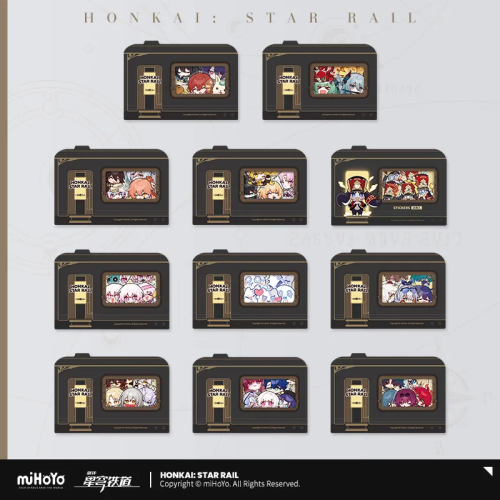 T060 "Honkai: Star Rail"Pam Exhibition Hall series Q version stickers