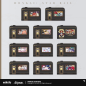 T060 "Honkai: Star Rail"Pam Exhibition Hall series Q version stickers