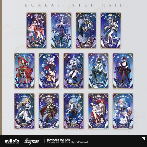 T061 "Honkai: Star Rail" The Fable of the Stars Series Laser Tickets