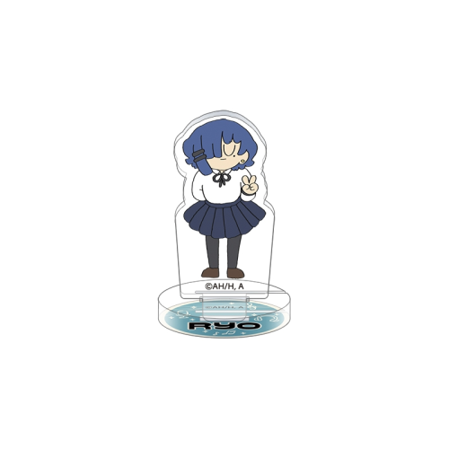 OW038 Lonely Rock Stick Figure Style Mini Acrylic Stand Blind Pack Multi-Character Acrylic Sign