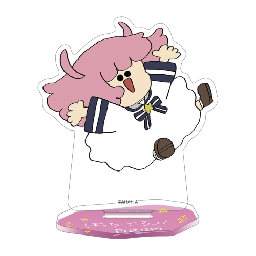 OW039 Lonely Rock Stick Figure Style Acrylic Stand