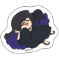 OW041 Lonely Rock Stick Figure Style Sticker Set 2 Jumping Multiple Characters Paper Surrounding