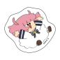 OW041 Lonely Rock Stick Figure Style Sticker Set 2 Jumping Multiple Characters Paper Surrounding