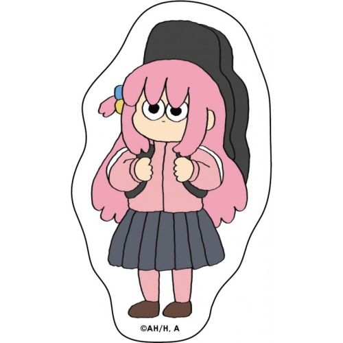 OW042 Lonely Rock Stick Figure Style Sticker Set 1 Life-size Multi-character Paper Surrounding