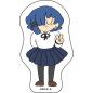 OW042 Lonely Rock Stick Figure Style Sticker Set 1 Life-size Multi-character Paper Surrounding