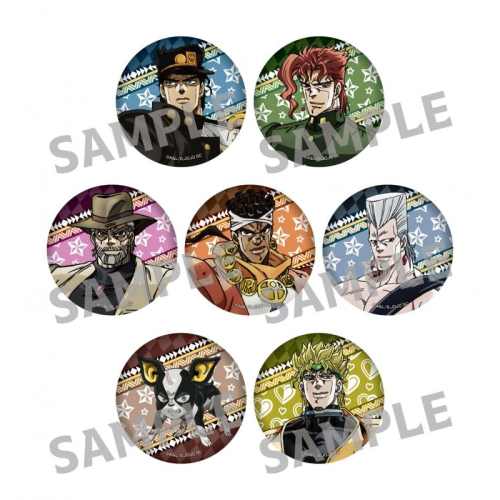 OW044 JOJO's Bizarre Adventure Season 3 Stardust Crusaders Baji Badge Blind Pack Multiple Characters