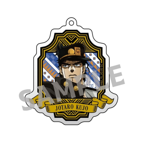 OW046 JOJO的奇妙冒險 第三季 星塵鬥士 壓克力鑰匙掛件 空條承太郎
