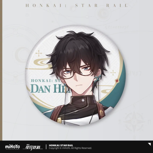 T064 "Honkai: Star Rail"Train Odyssey Series Tinplate Badge