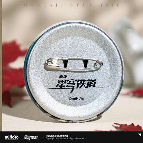 T064 "Honkai: Star Rail"Train Odyssey Series Tinplate Badge