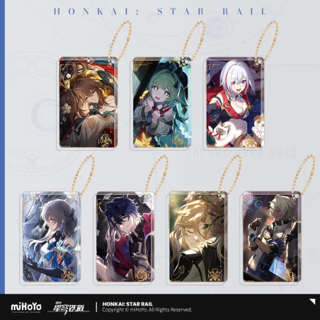 T065 "Honkai: Star Rail"Light cone series thick acrylic pendant
