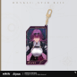 T067 "Honkai: Star Rail"Galaxy Invitation Series Quicksand Acrylic Pendant