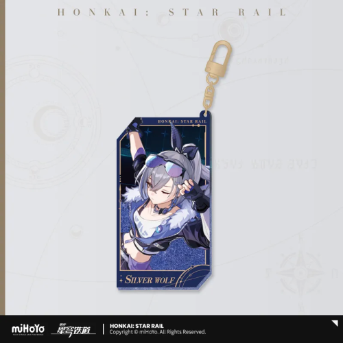 T067 "Honkai: Star Rail"Galaxy Invitation Series Quicksand Acrylic Pendant