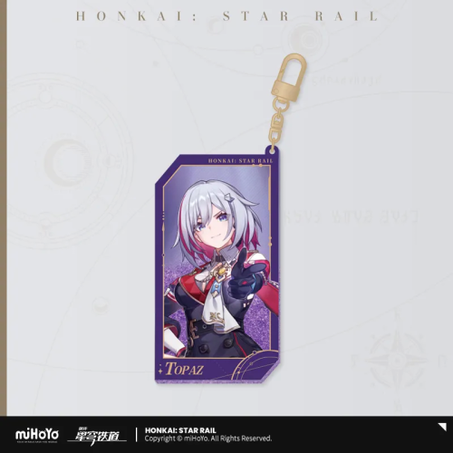 T067 "Honkai: Star Rail"Galaxy Invitation Series Quicksand Acrylic Pendant