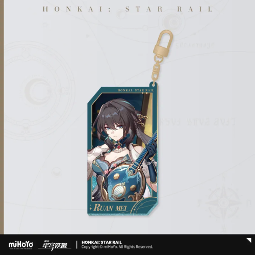 T067 "Honkai: Star Rail"Galaxy Invitation Series Quicksand Acrylic Pendant
