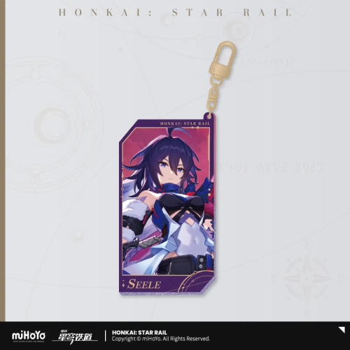 T067 "Honkai: Star Rail"Galaxy Invitation Series Quicksand Acrylic Pendant
