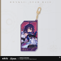 T067 "Honkai: Star Rail"Galaxy Invitation Series Quicksand Acrylic Pendant