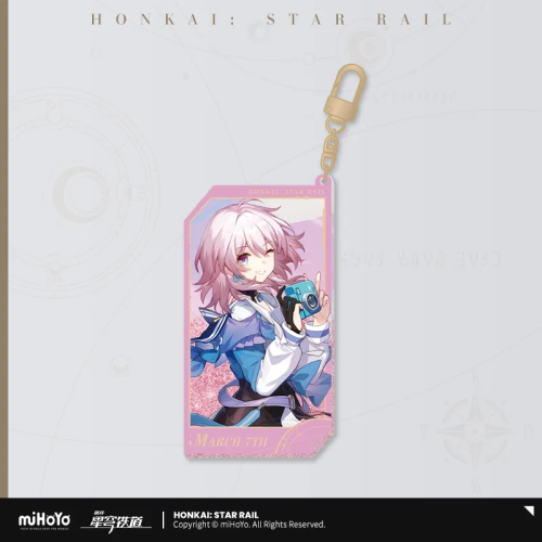 T067 "Honkai: Star Rail"Galaxy Invitation Series Quicksand Acrylic Pendant