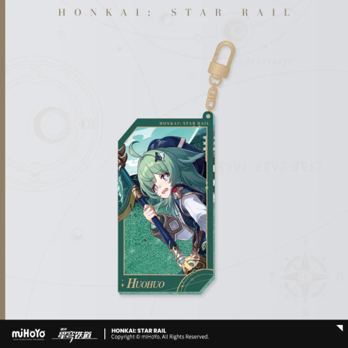 T067 "Honkai: Star Rail"Galaxy Invitation Series Quicksand Acrylic Pendant