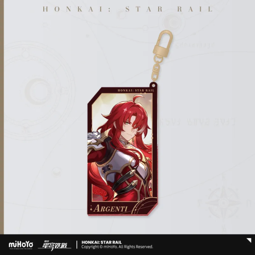 T067 "Honkai: Star Rail"Galaxy Invitation Series Quicksand Acrylic Pendant