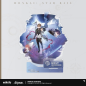 T068 "Honkai: Star Rail" Acrylic stand of illustration series - Void Path