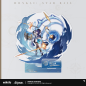 T068 "Honkai: Star Rail" Acrylic stand of illustration series - Void Path