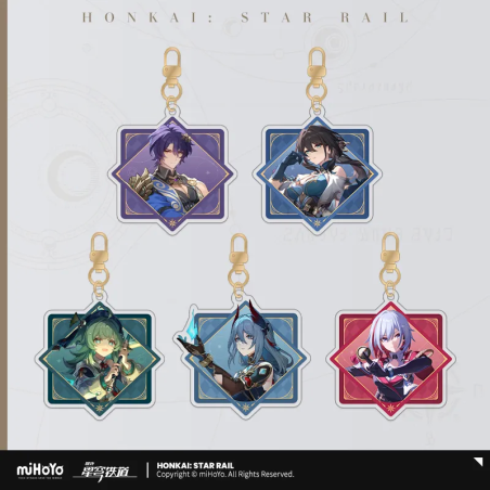 T069 "Honkai: Star Rail" Acrylic pendant of interstellar travel series