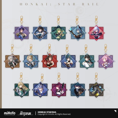 T069 "Honkai: Star Rail" Acrylic pendant of interstellar travel series