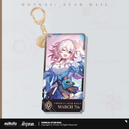 T070"Honkai: Star Rail"Illustrated acrylic pendant series - Guardian of Destiny