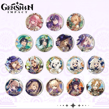 T11-3【原神】命定之日系列 2023款 徽章