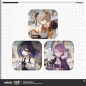 T071 "Honkai Gakuen 2" Dream Team Series Square Tinplate Badge